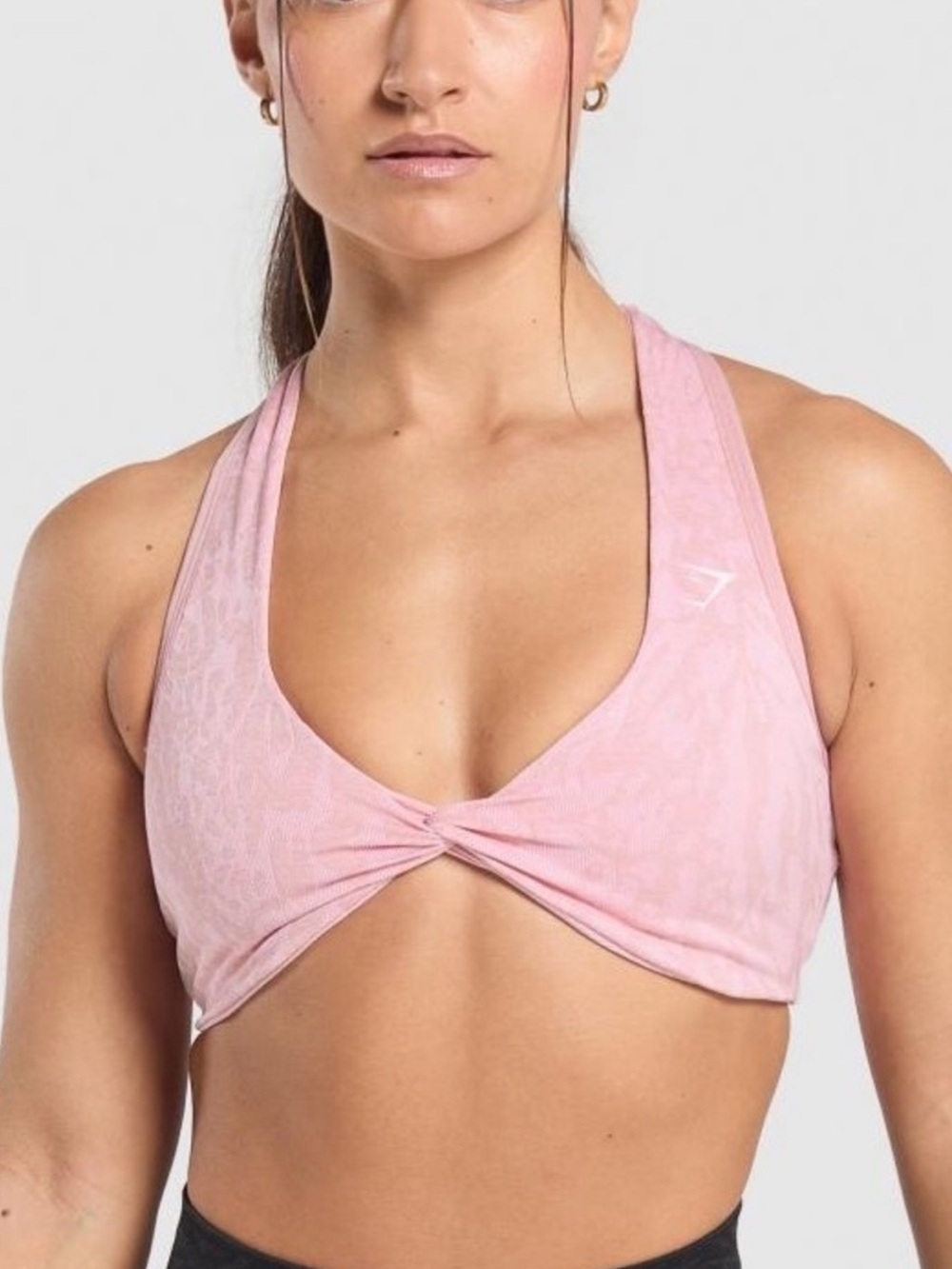 Gymshark Dolly Pink Adapt Safari Seamless bralette